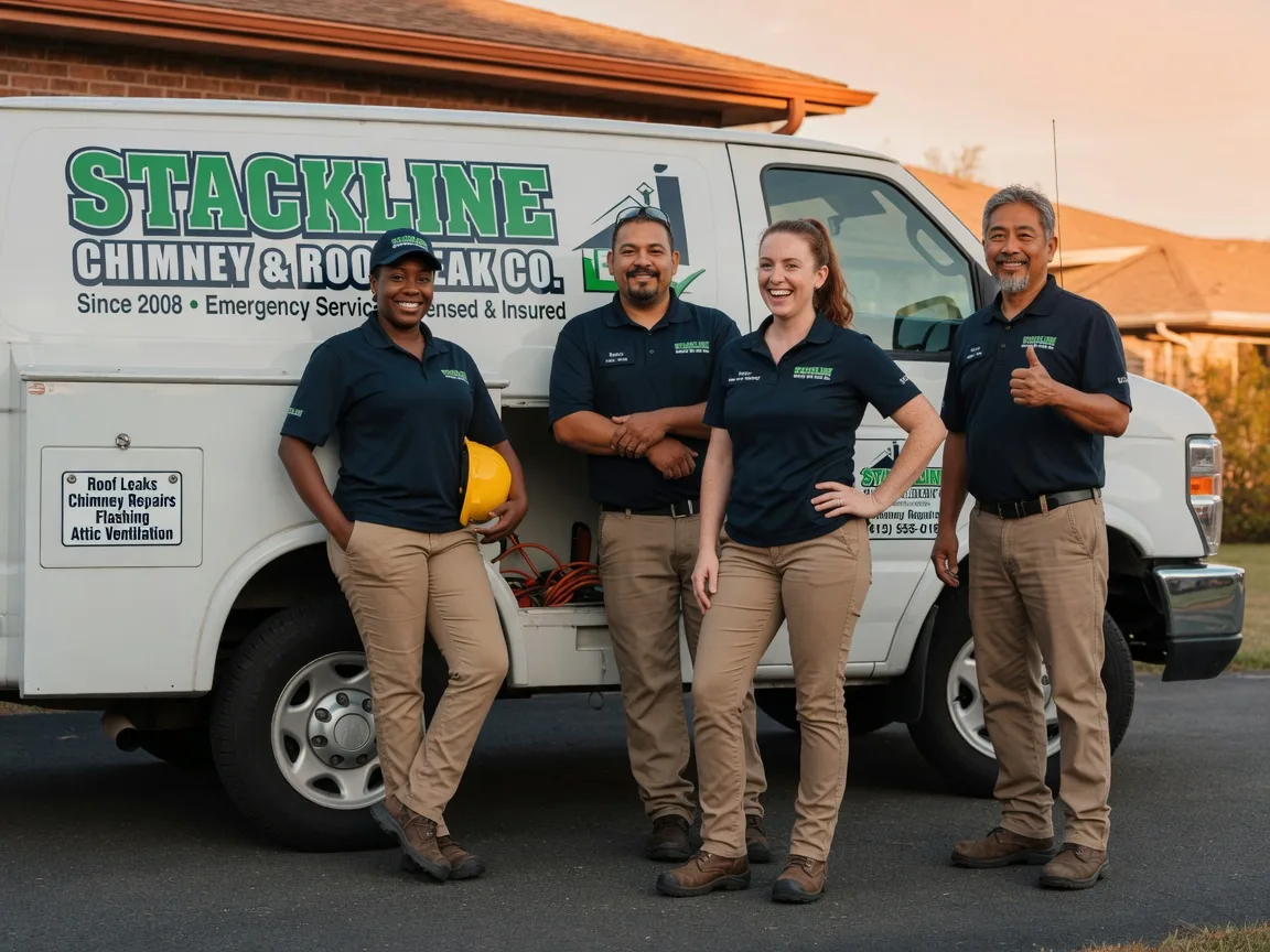 Chimney flashing repair company in James Creek, PA